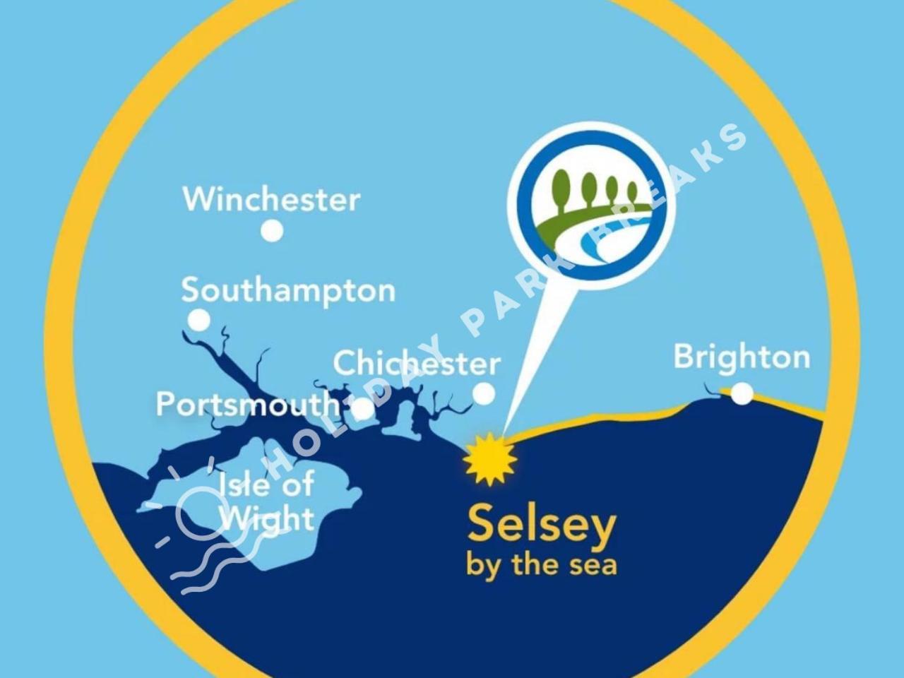 Haywood - 3 Bed Pet Friendly Holiday Home At Seal Bay Selsey Buitenkant foto